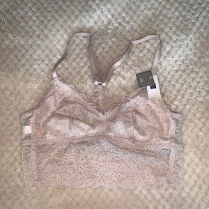 NWT GAP Pastel Pink Lace Bralette